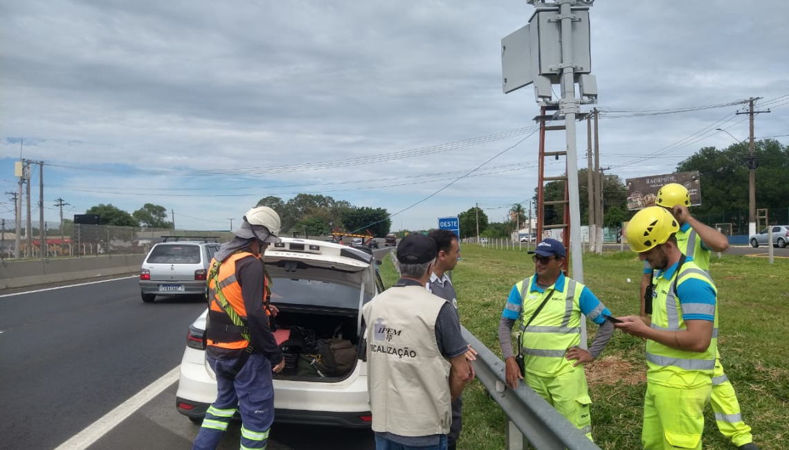 Em Marília, Ipem-SP verifica radar na rodovia SP 294